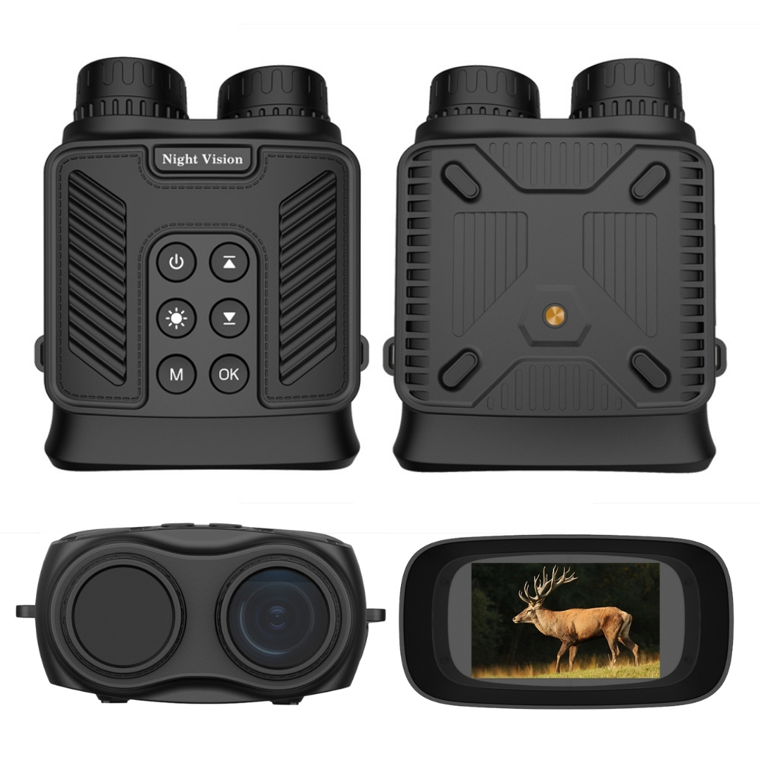 Infrared Night Vision Binoculars with 4K Video and 8x Digital Zoom 10