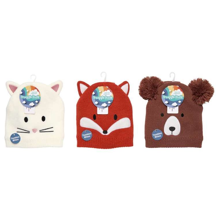 Unisex Infant Hat and Mitten Sets 2