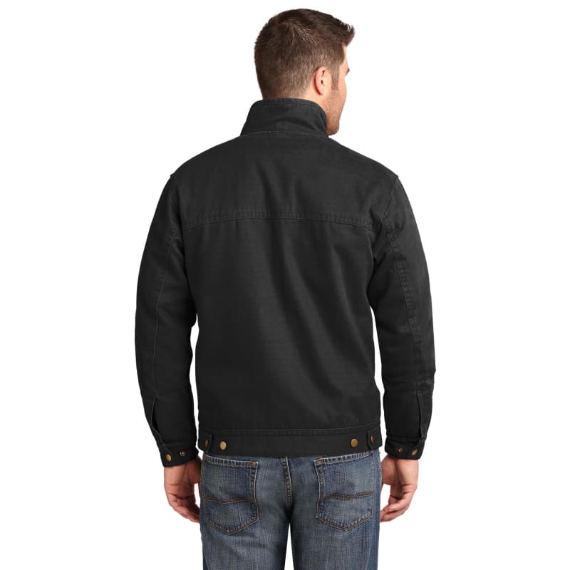 CornerStone Washed Duck Cloth Flannel-Lined Work Jacket. 9
