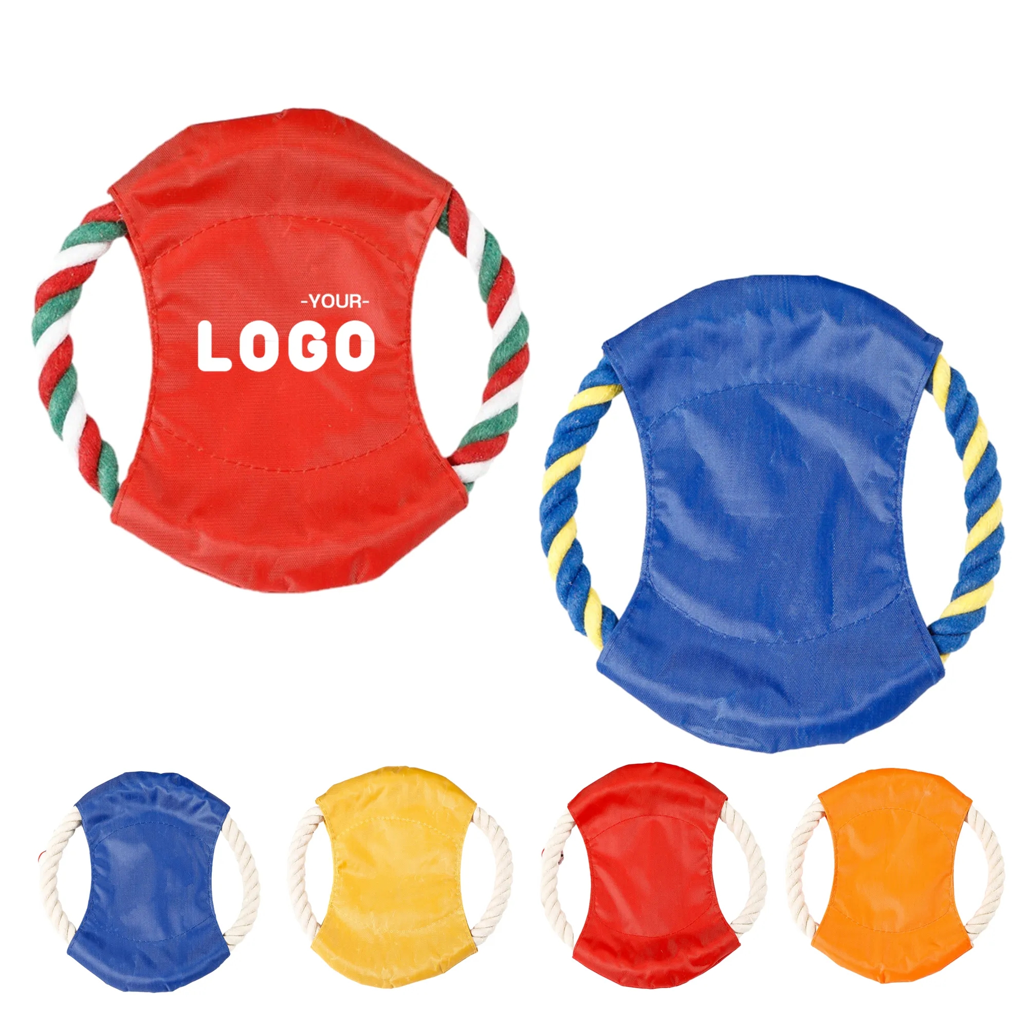 Pet Training Rope Toys Flying Disc Flyer 2