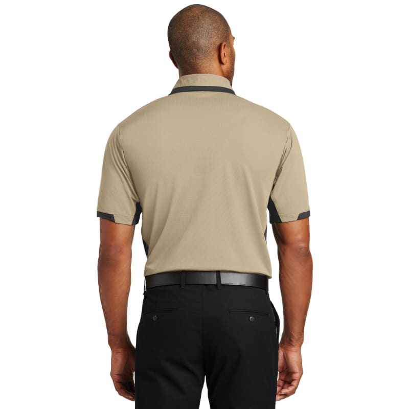 Port Authority Dry Zone Colorblock Ottoman Polo. 33