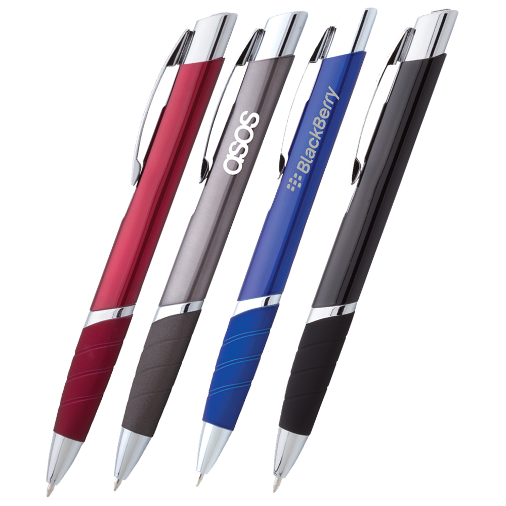 Triangulum Metal Click Action Ballpoint Pen