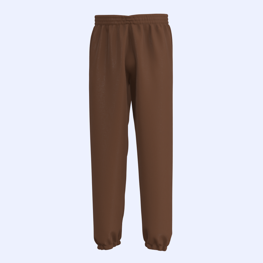 Sweatpants with Elastic Cuffs 1
