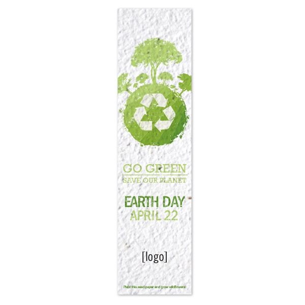 Seed Paper Bookmark 14