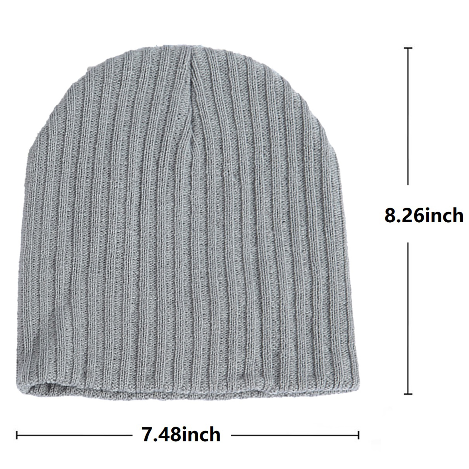 Value Knitted Stripe Beanie 3