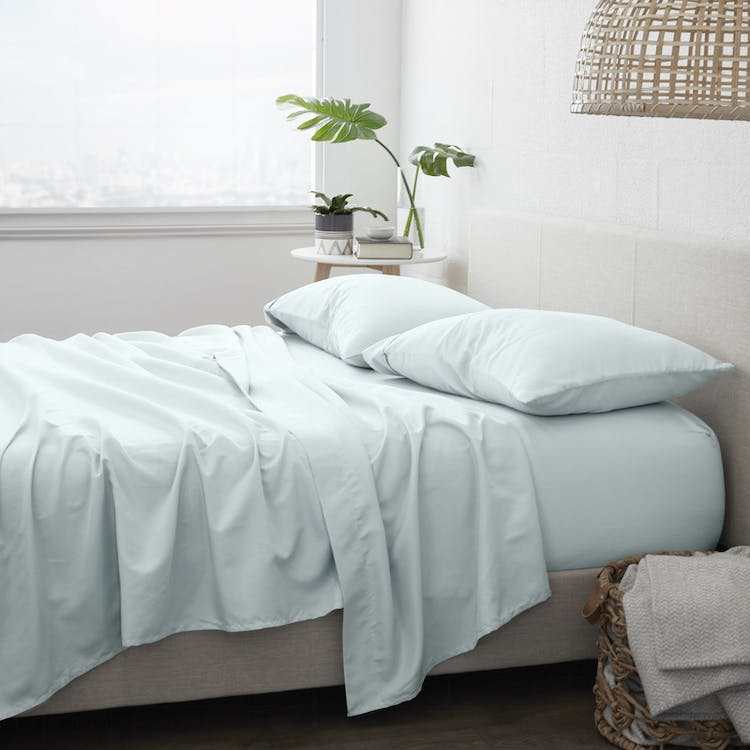 Bed Sheet Sets - Mint Twin XL 3 Set 2