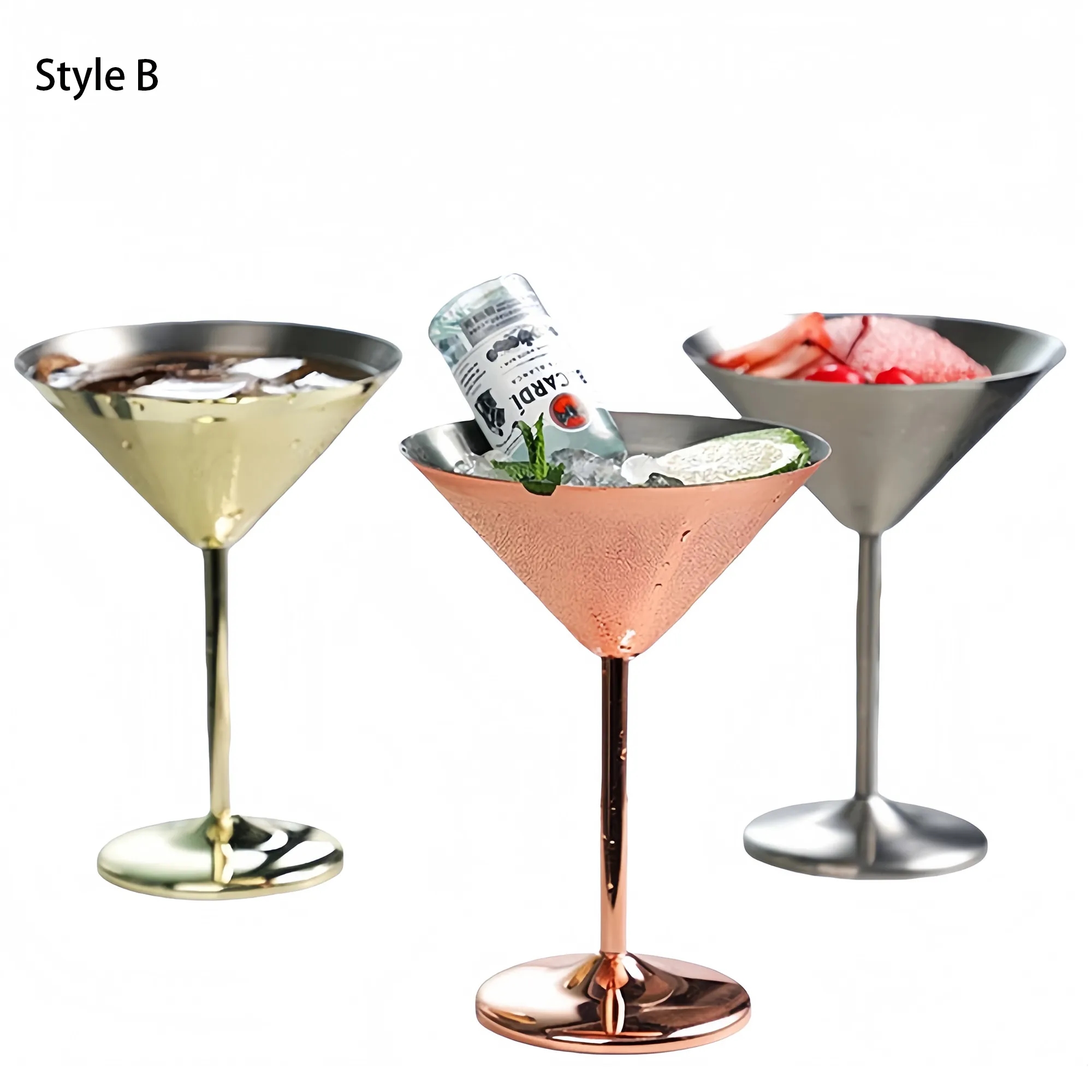 304 Stainless Steel Stemmed Goblet 4