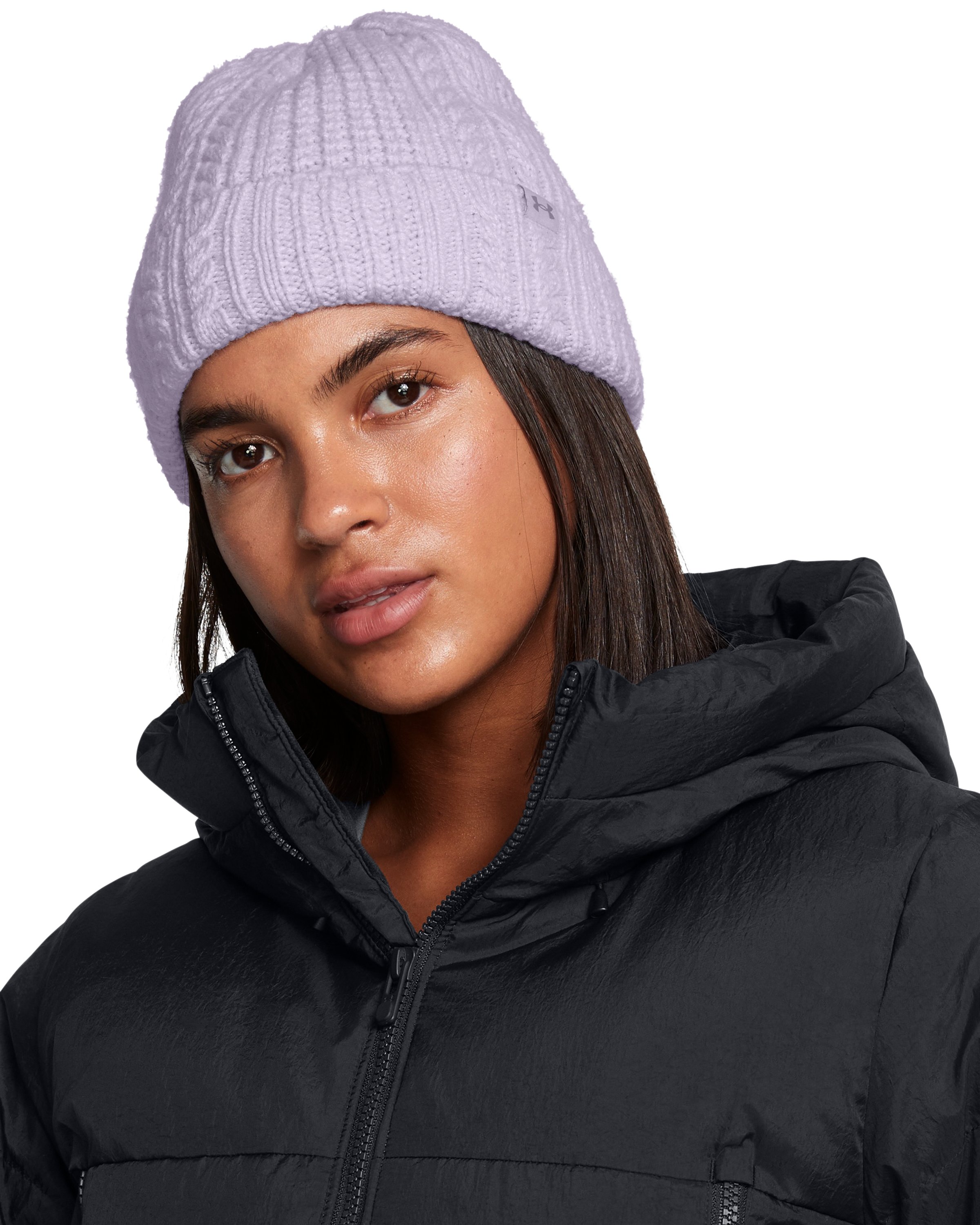 UA Halftime Cable Knit Women's Beanie 2