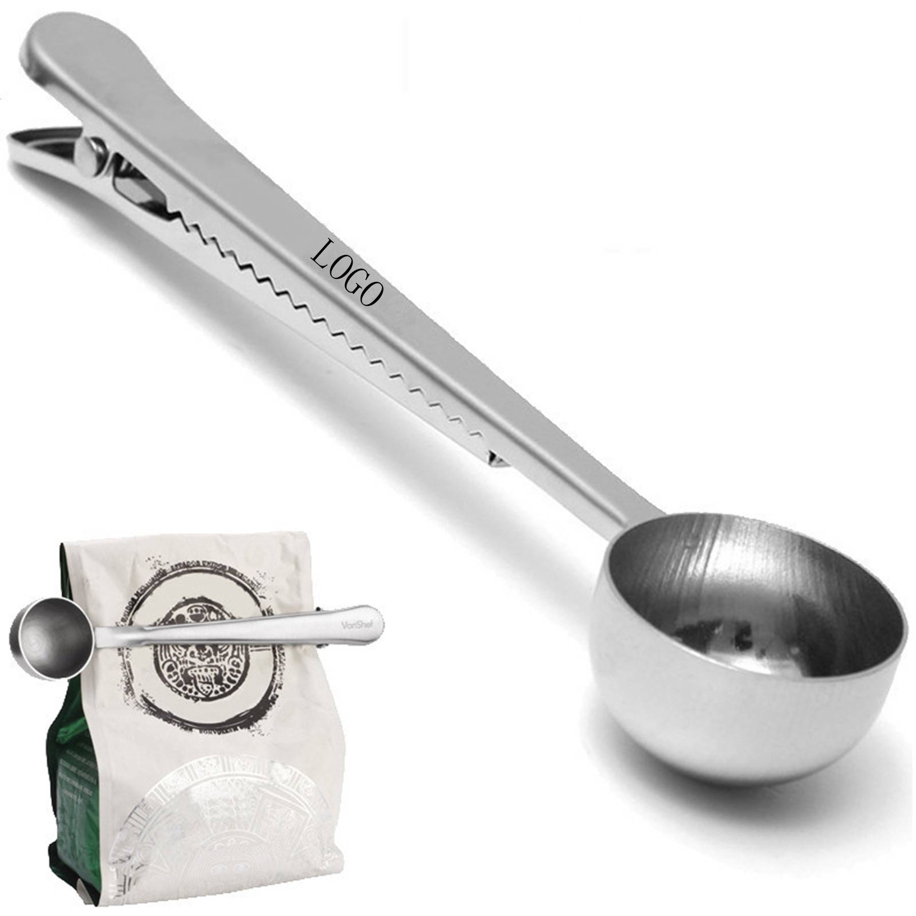 Coffee Scoop with Bag Clip 2