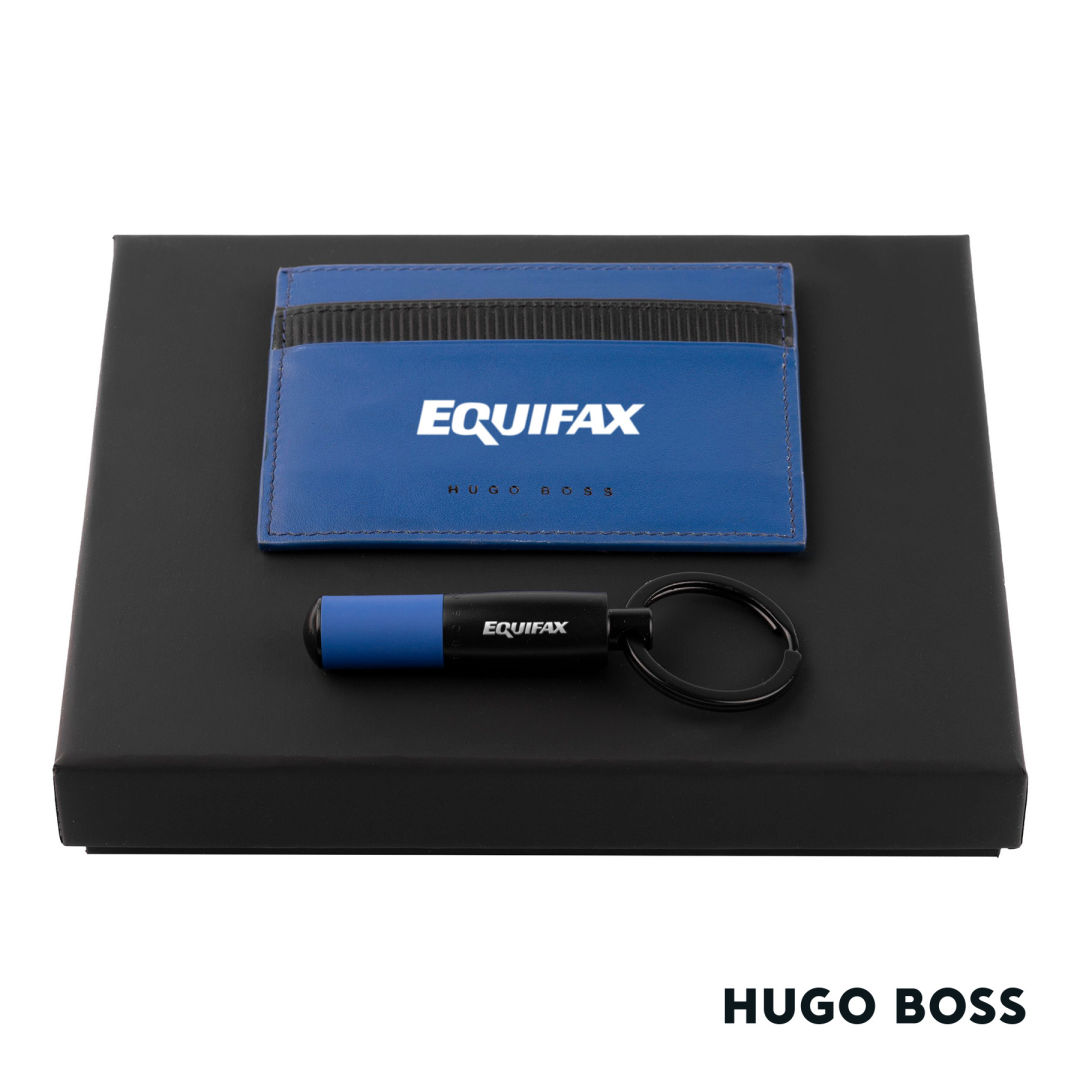 Hugo Boss® Matrix Card Holder/Gear Matrix Key Ring 5