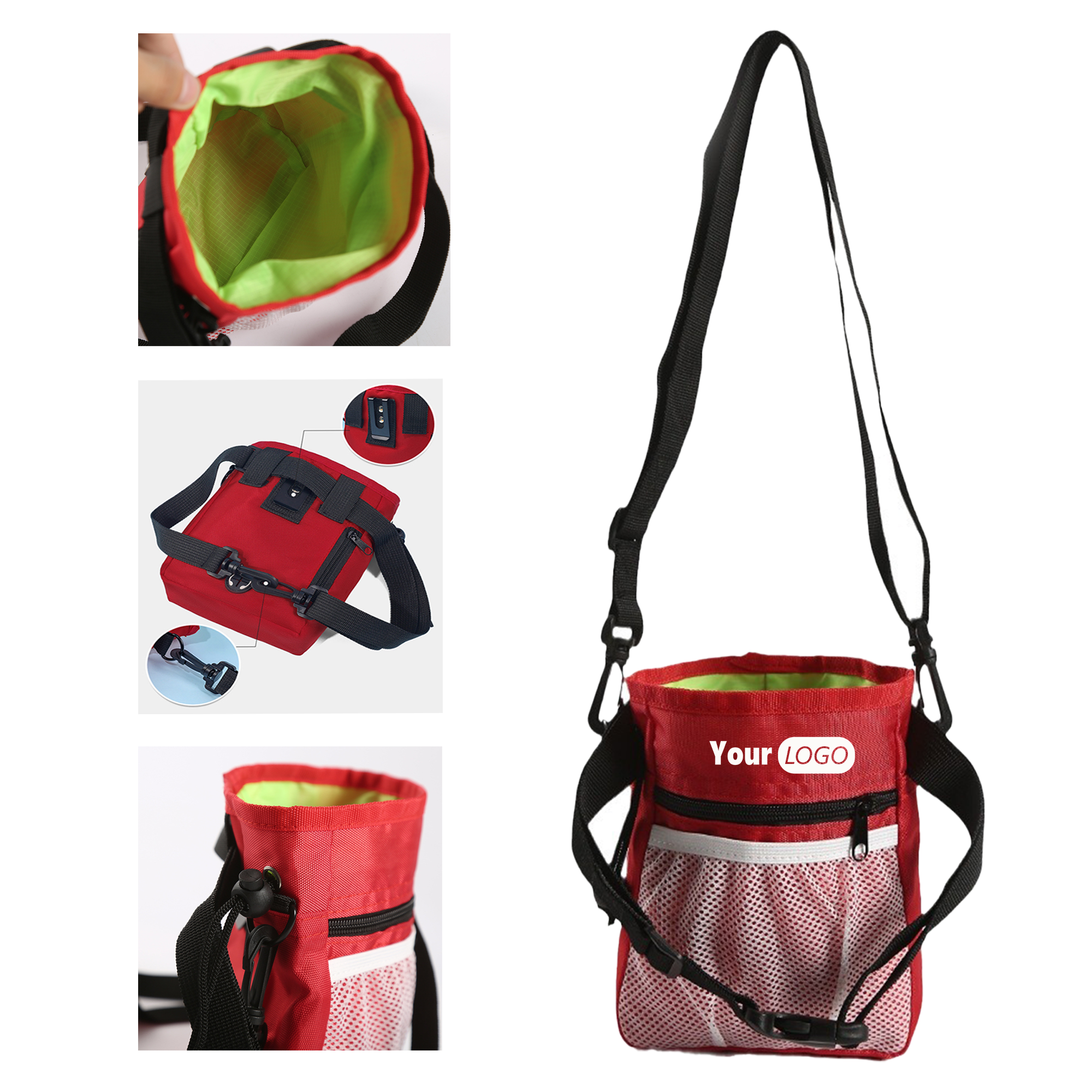 Dog Treat Pouch With Multiple Pockets MOQ10 3