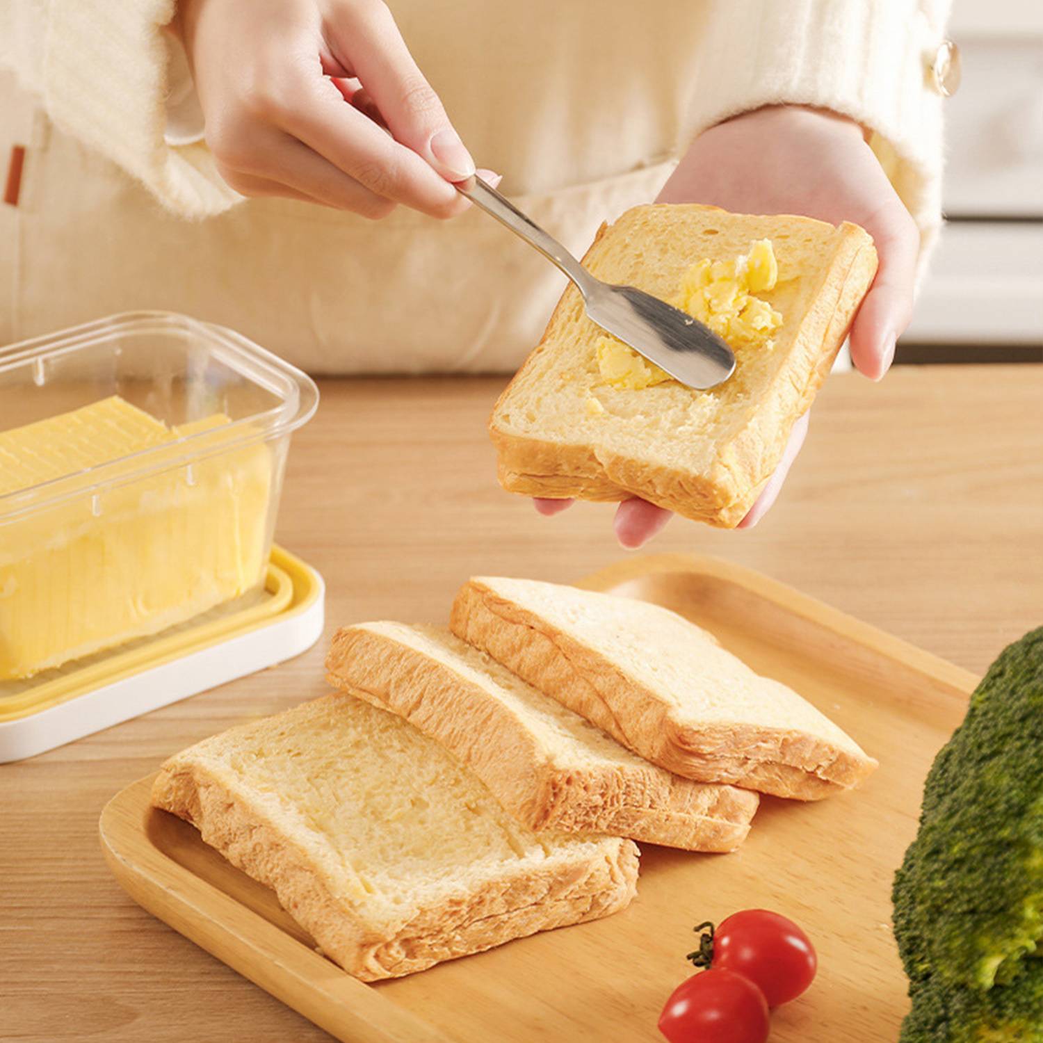 Butter Slicer Storage Plastic Container 3