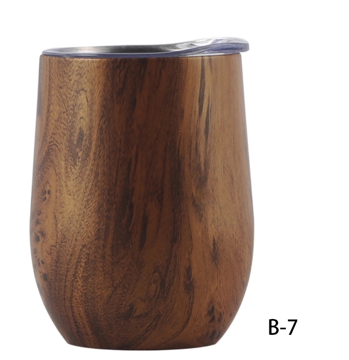 12 OZ U shape Stemless Thermos cup 35