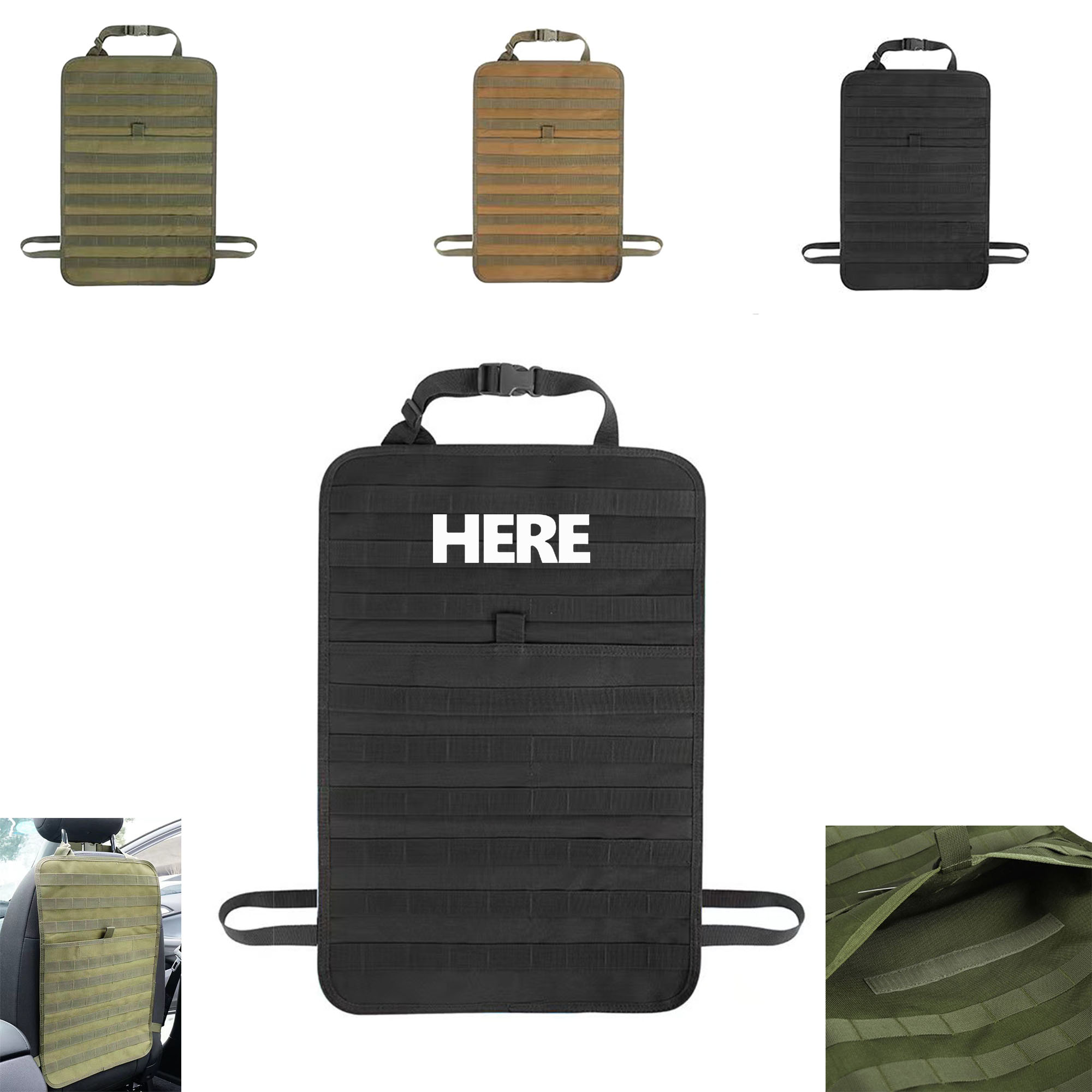 Nylon Car Seat Back Hanger 2