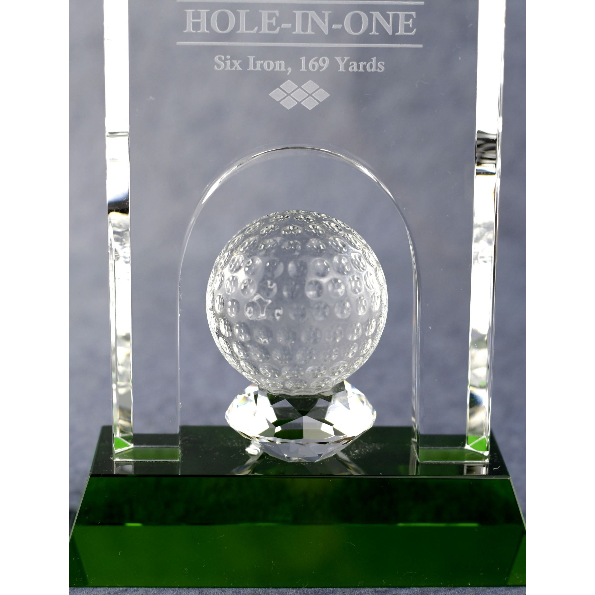 Crystal Arch With Golf Ball 4