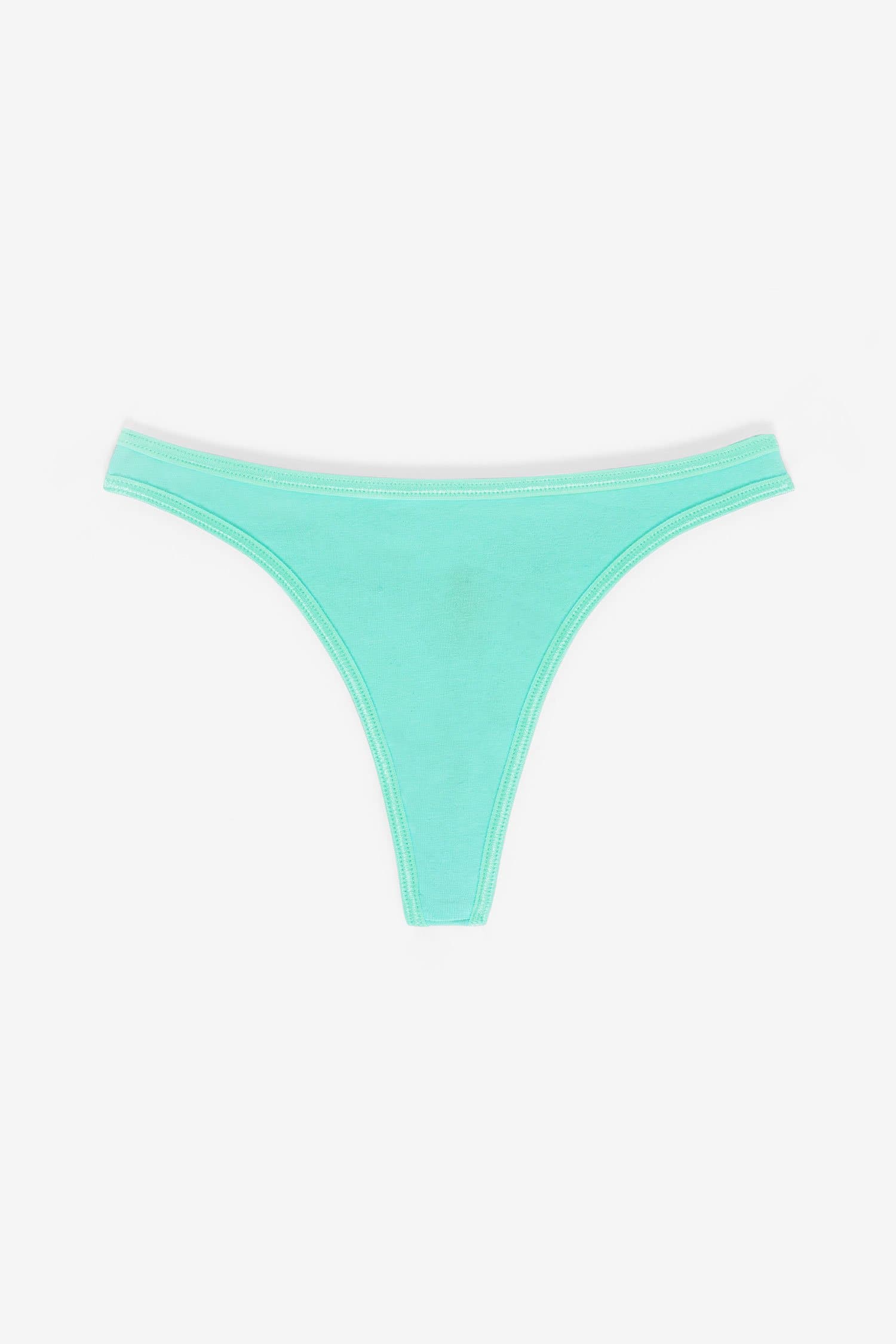COTTON SPANDEX THONG PANTY 22