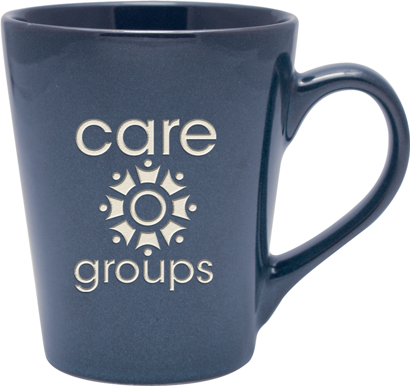 14 oz. Serenity Cafe Collection - Deep Etched 15
