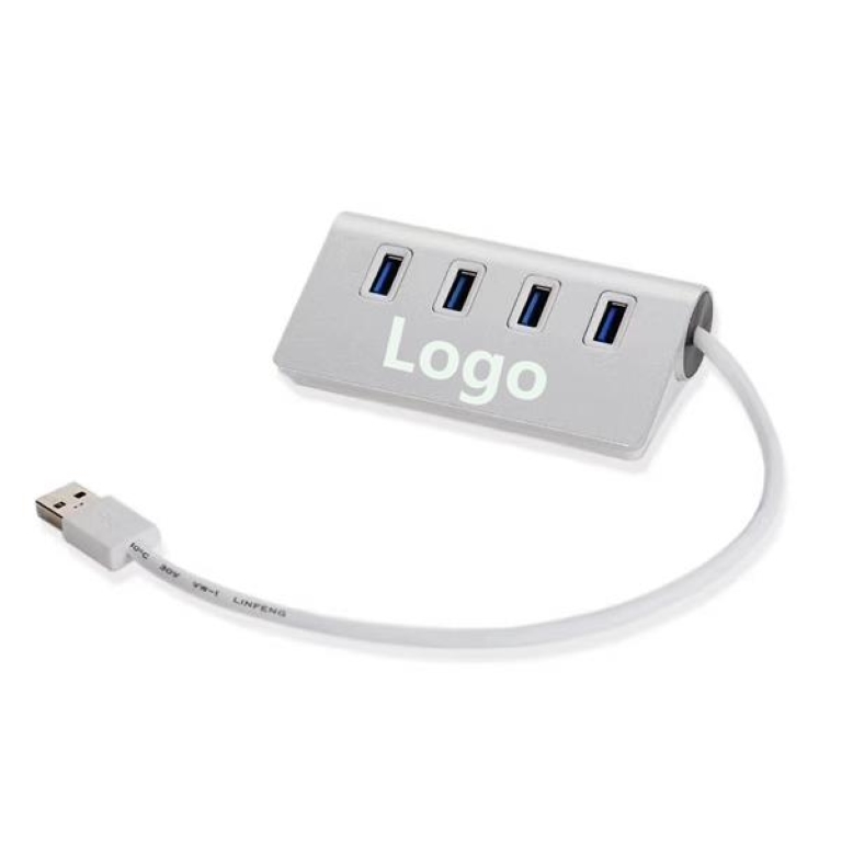 4 in 1 USB Hub Dual Adapter Charging Cable 2