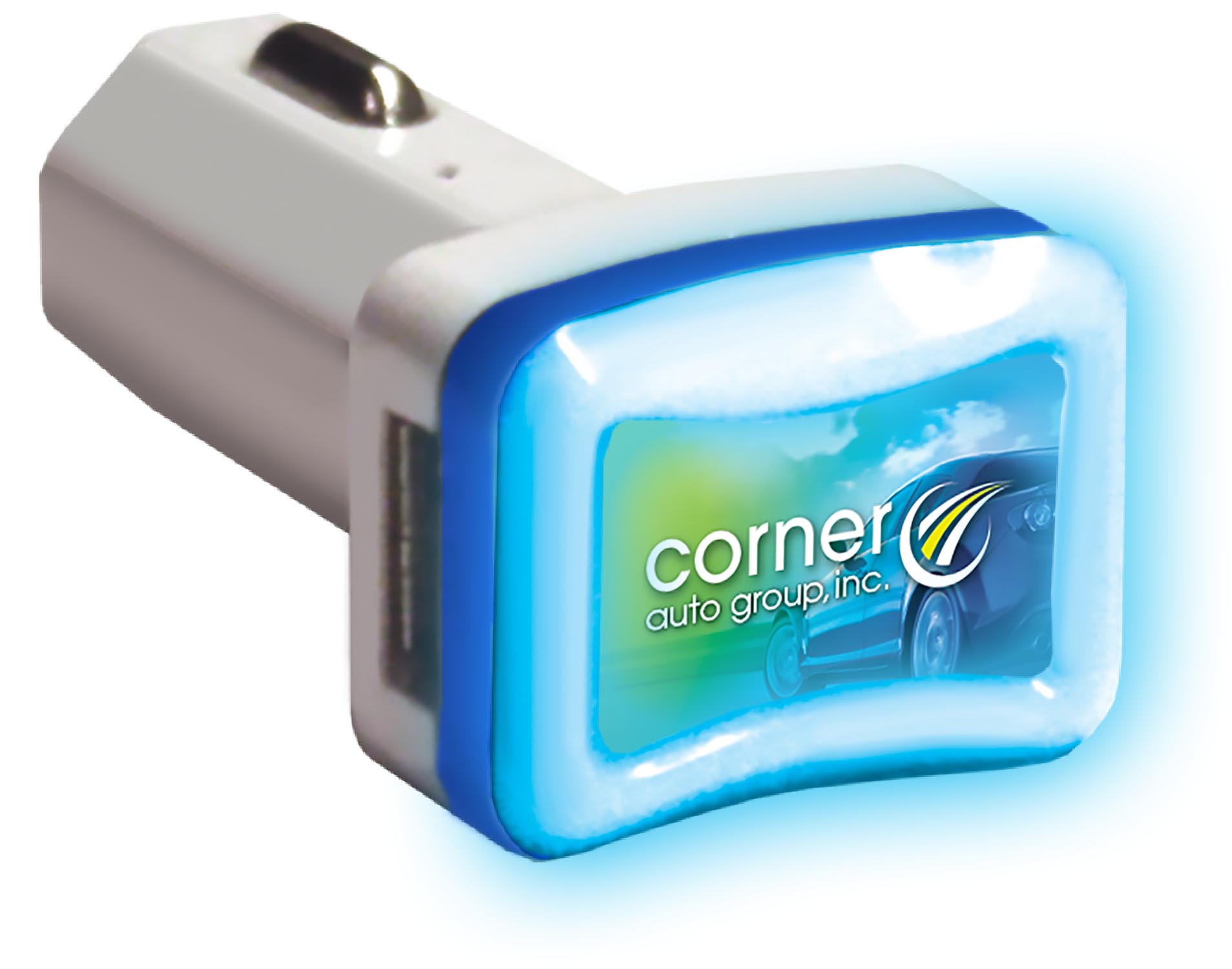 Light-Up Dual USB Charger