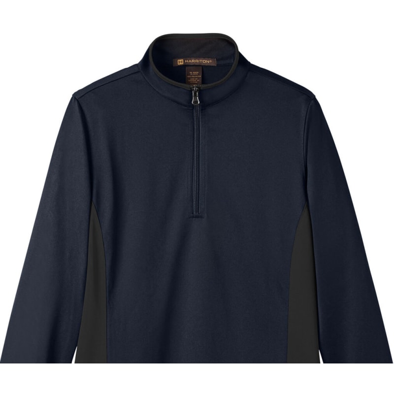 Harriton Ladies' Flash Snag Protection Plus IL Colorblock Quarter-Zip 17