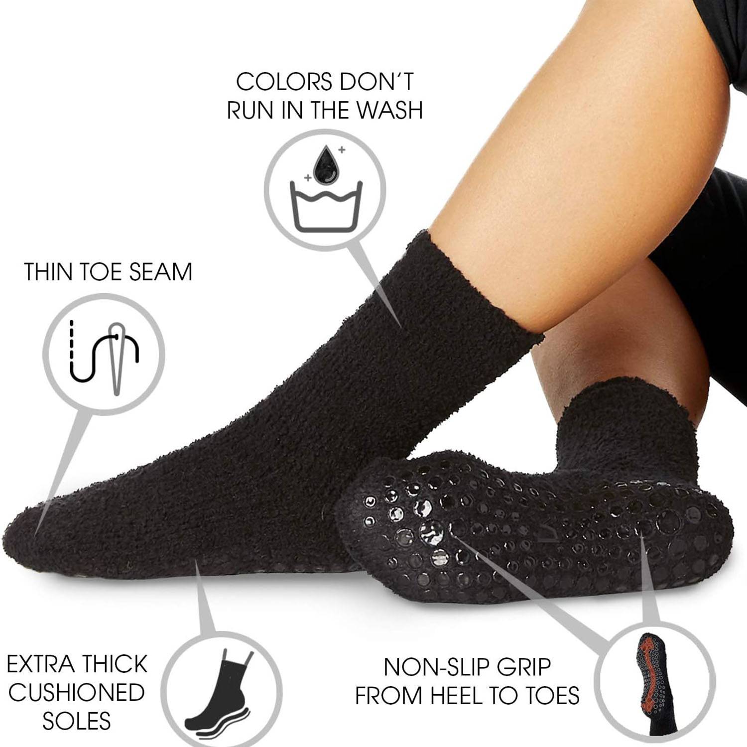 Fuzzy Socks With Grips for Women 9