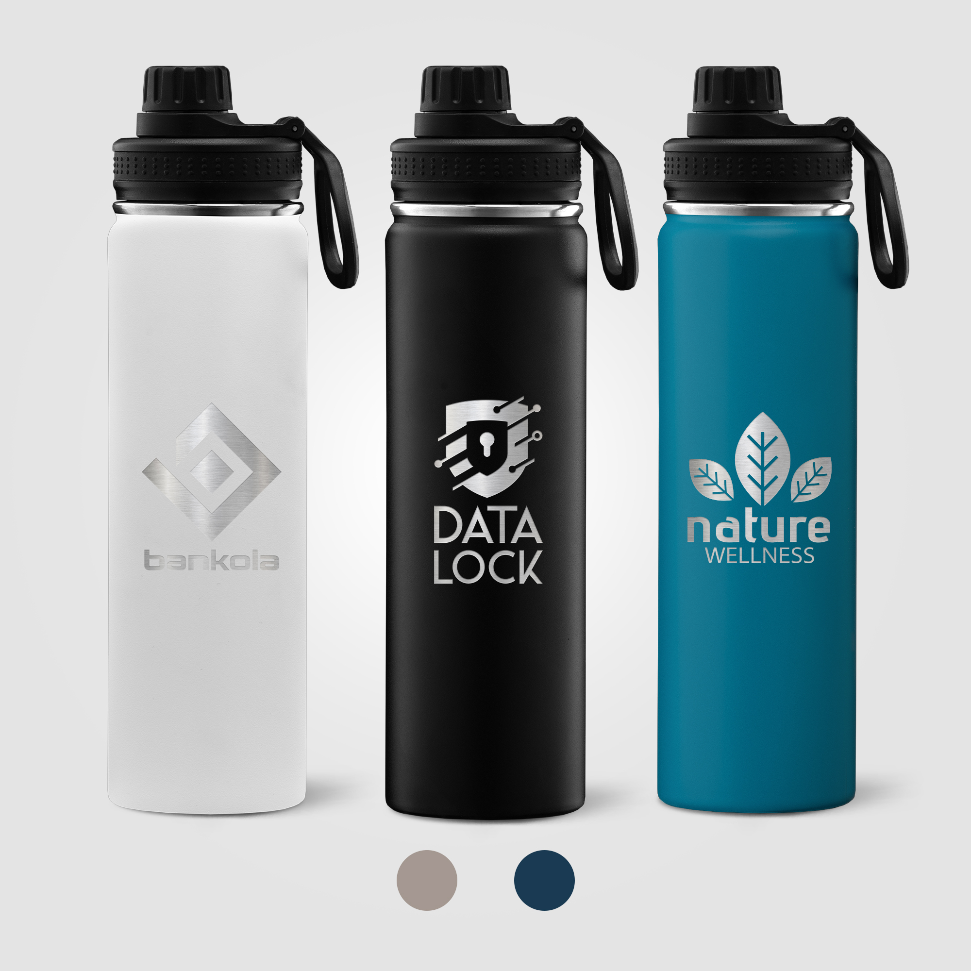 Alaska - 24 oz. Stainless Steel Double Wall Water Bottle 3