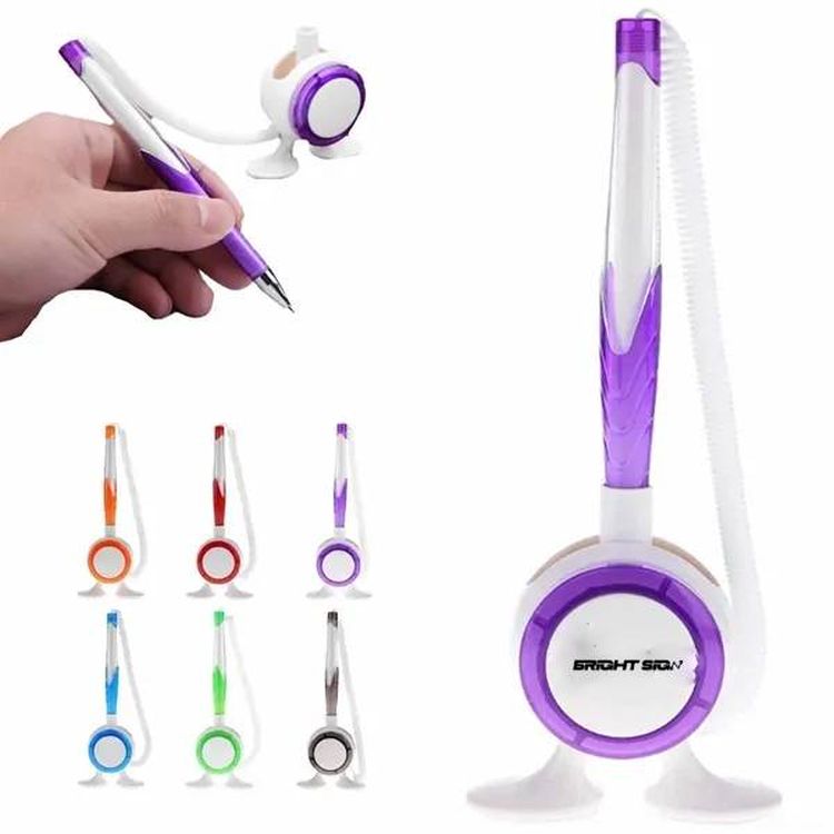 Fixed Desktop Pen with Adhesive Base 2