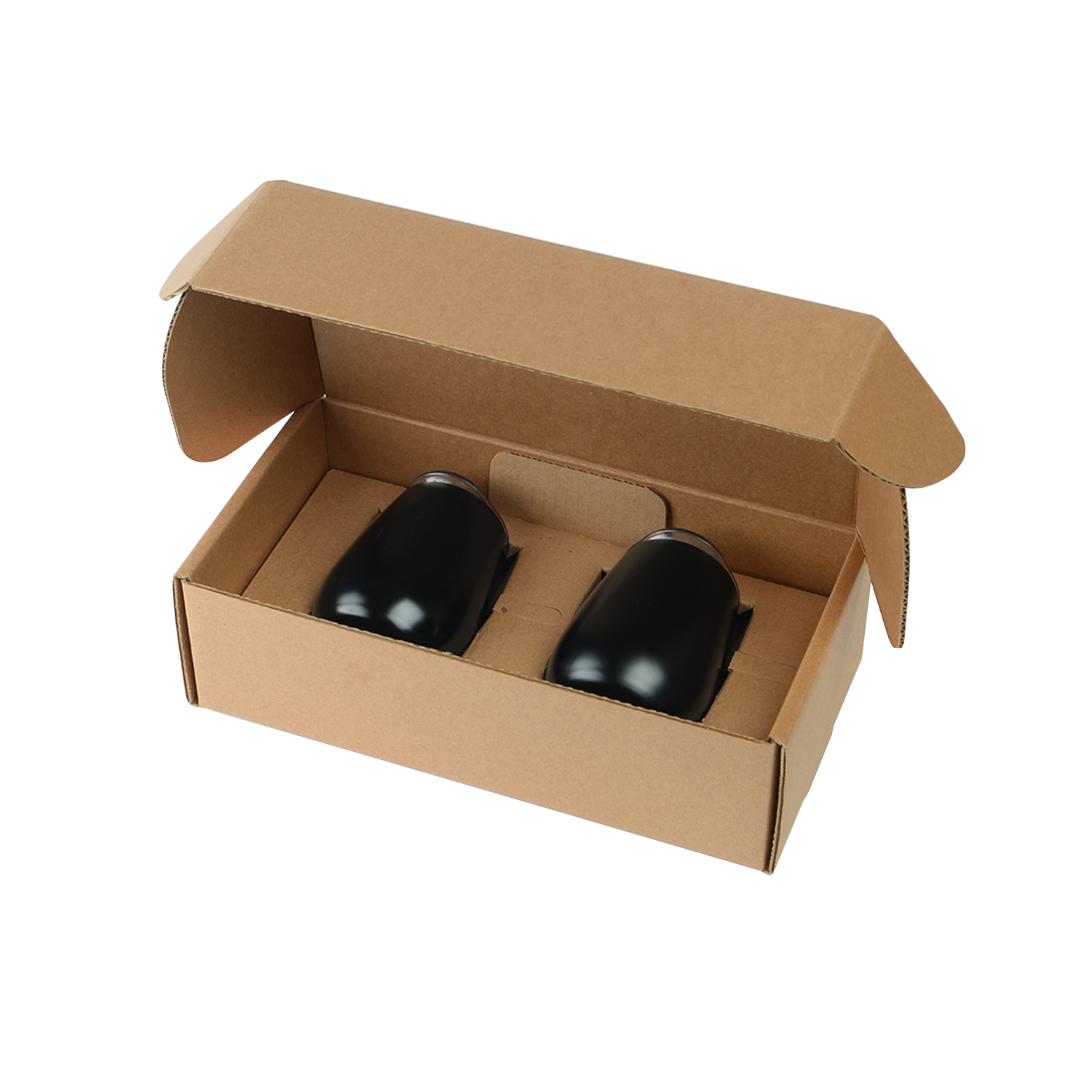 Stainless Steel Stemless Wine Glasses Gift Box Set 8