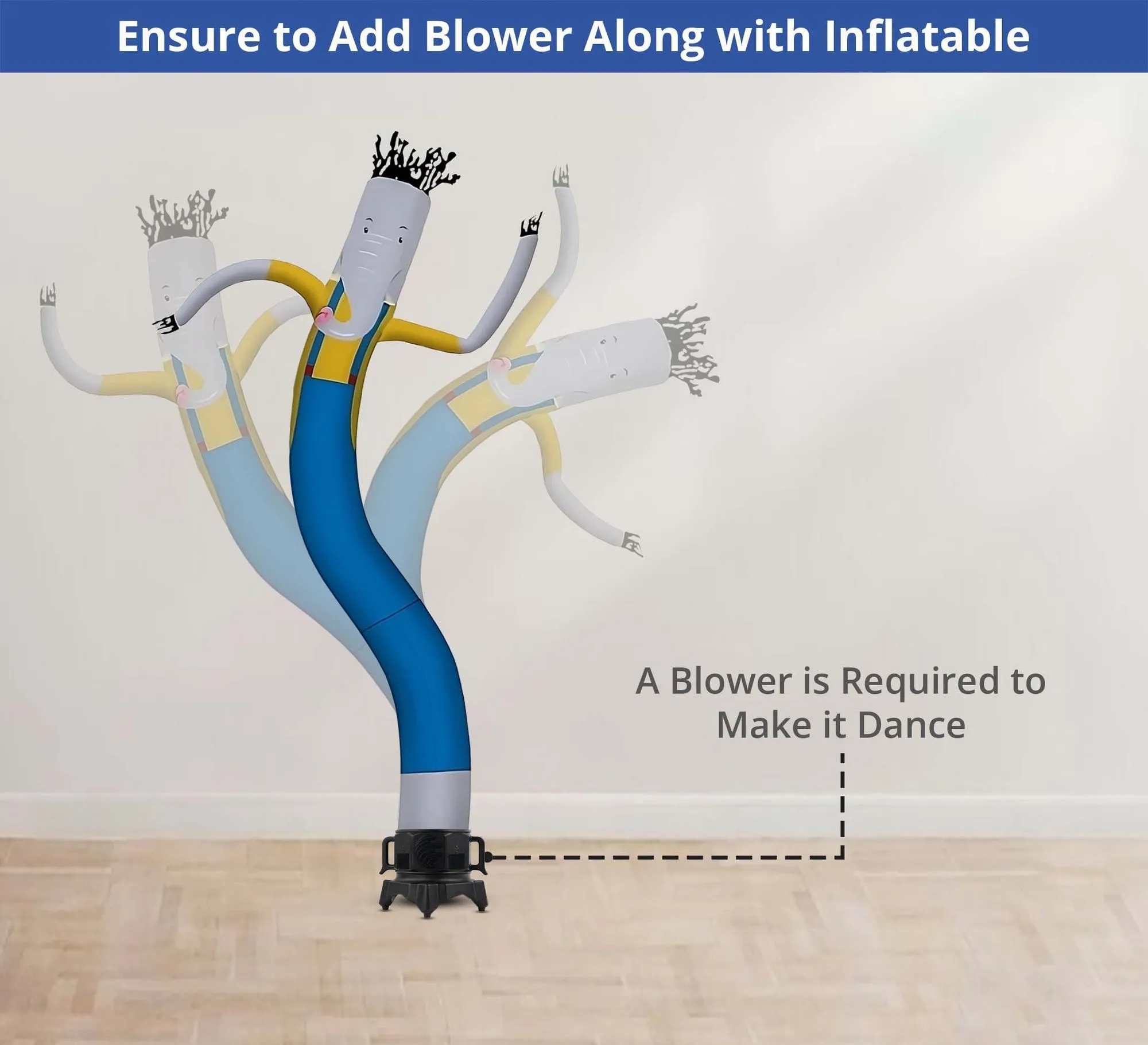 Elephant Inflatable Tube Man(14 Ft) 6