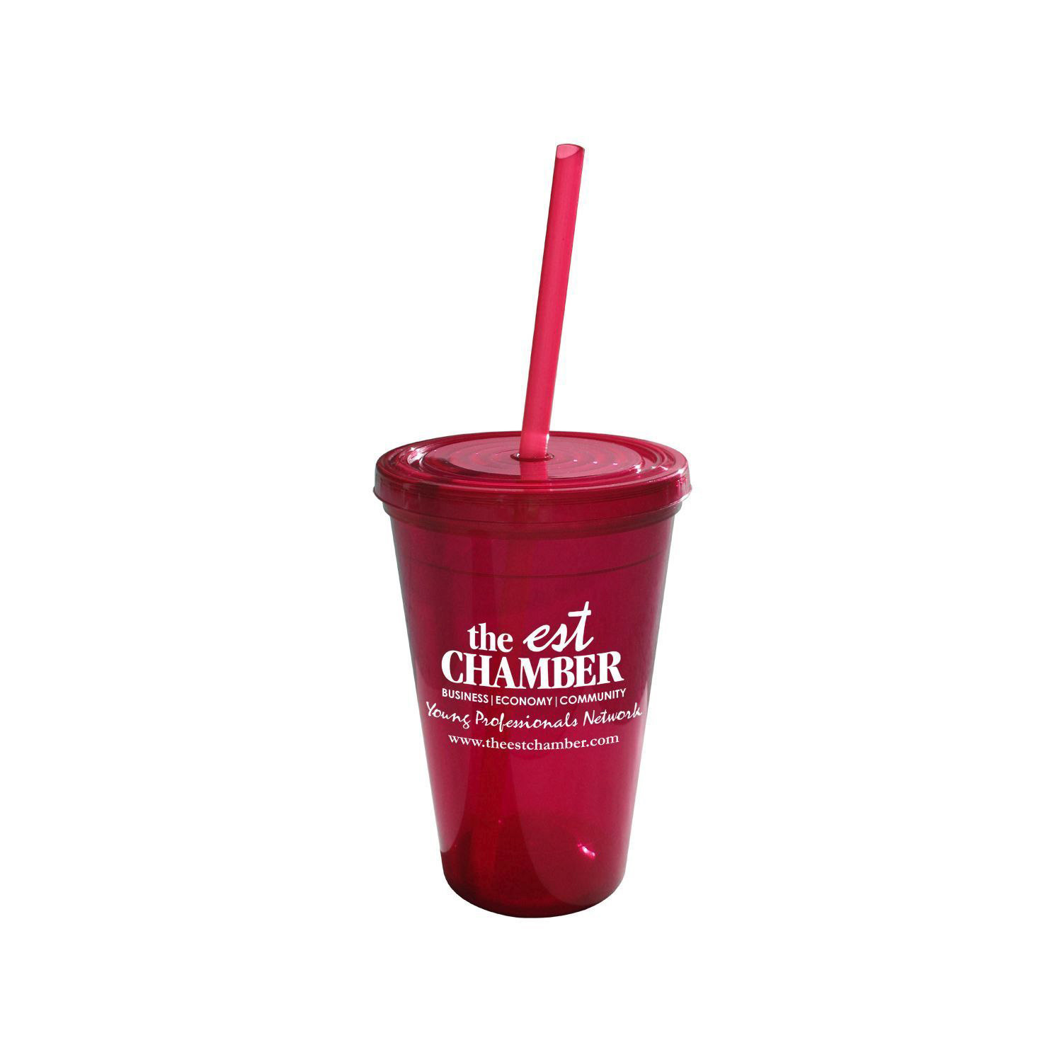 Geneva 16 Oz Tumbler w/Straw 3