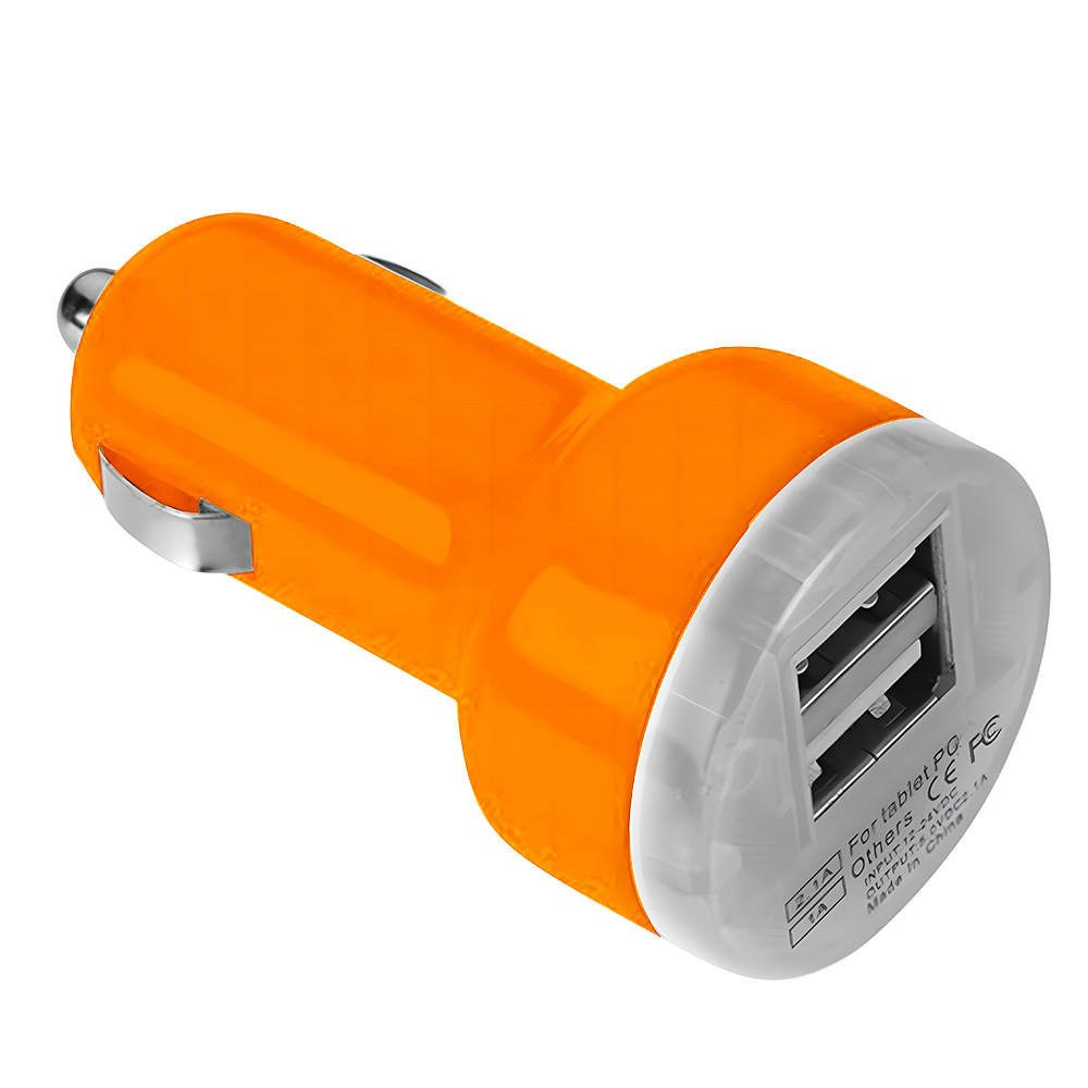 Dual USB Mini Car Charger 27