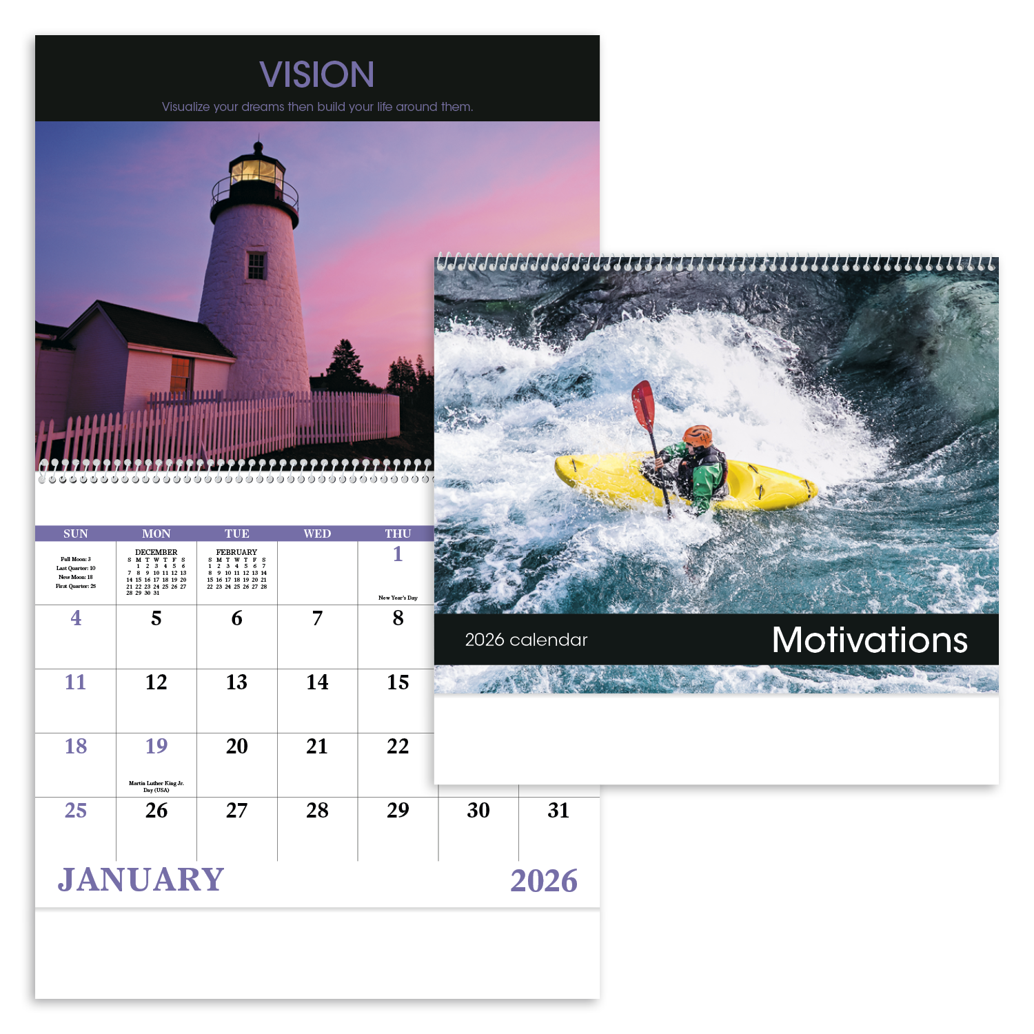 Good Value™ Motivations - Spiral Calendar 11