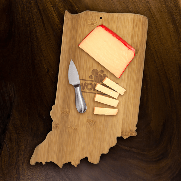 U.S. State Shaped Bamboo Cutting and Serving Boards 413