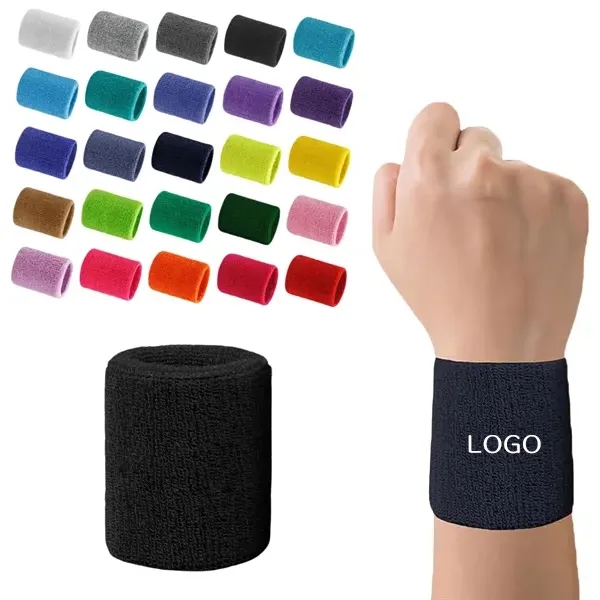 Tennis Wrist Sweatbands for Athletes 12