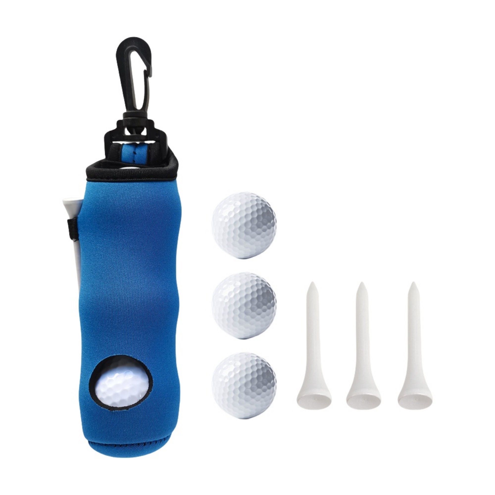 Golf Tee Organizer Bag Including Accessories 6