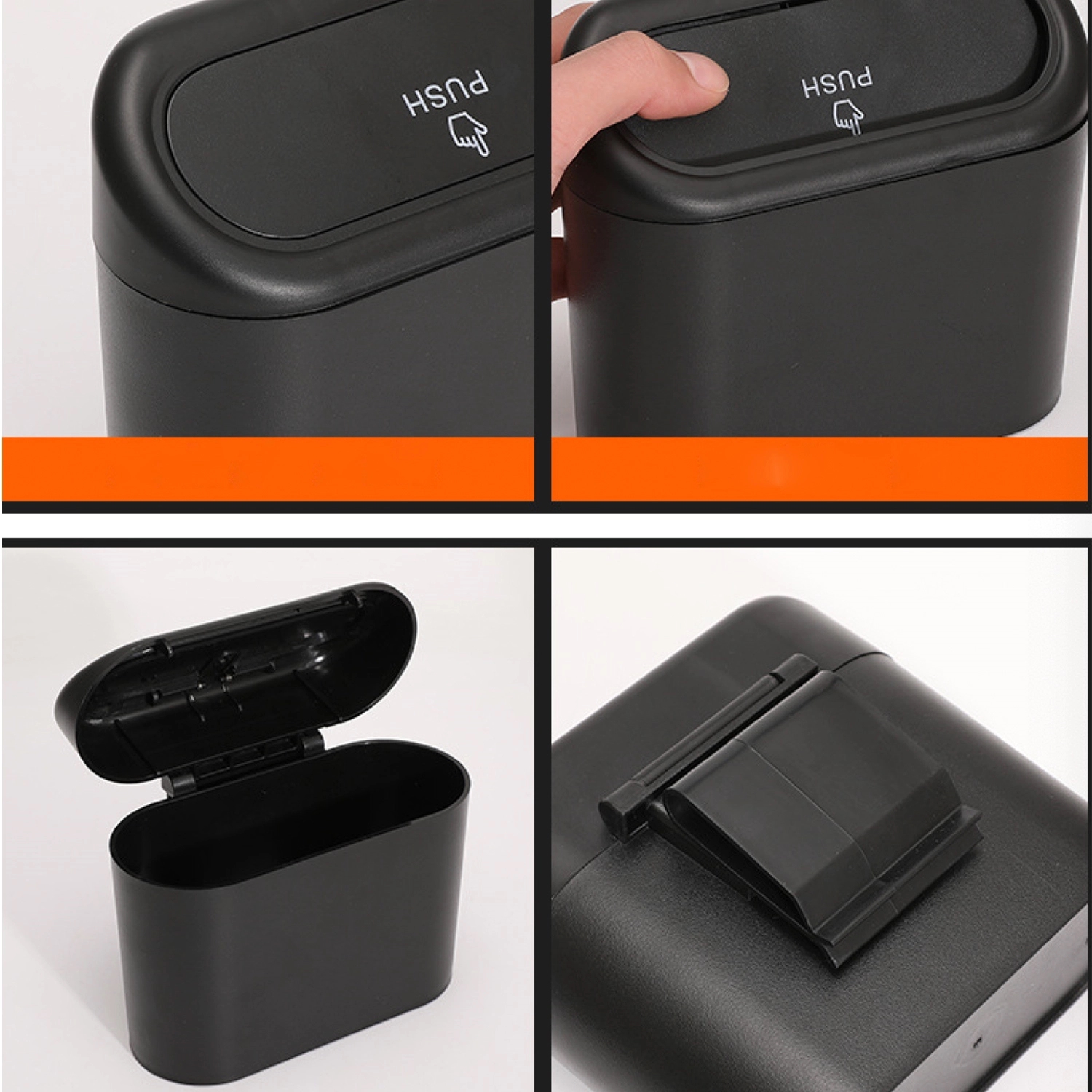 Mini Car Can With A Roll Of Trash Bag 4
