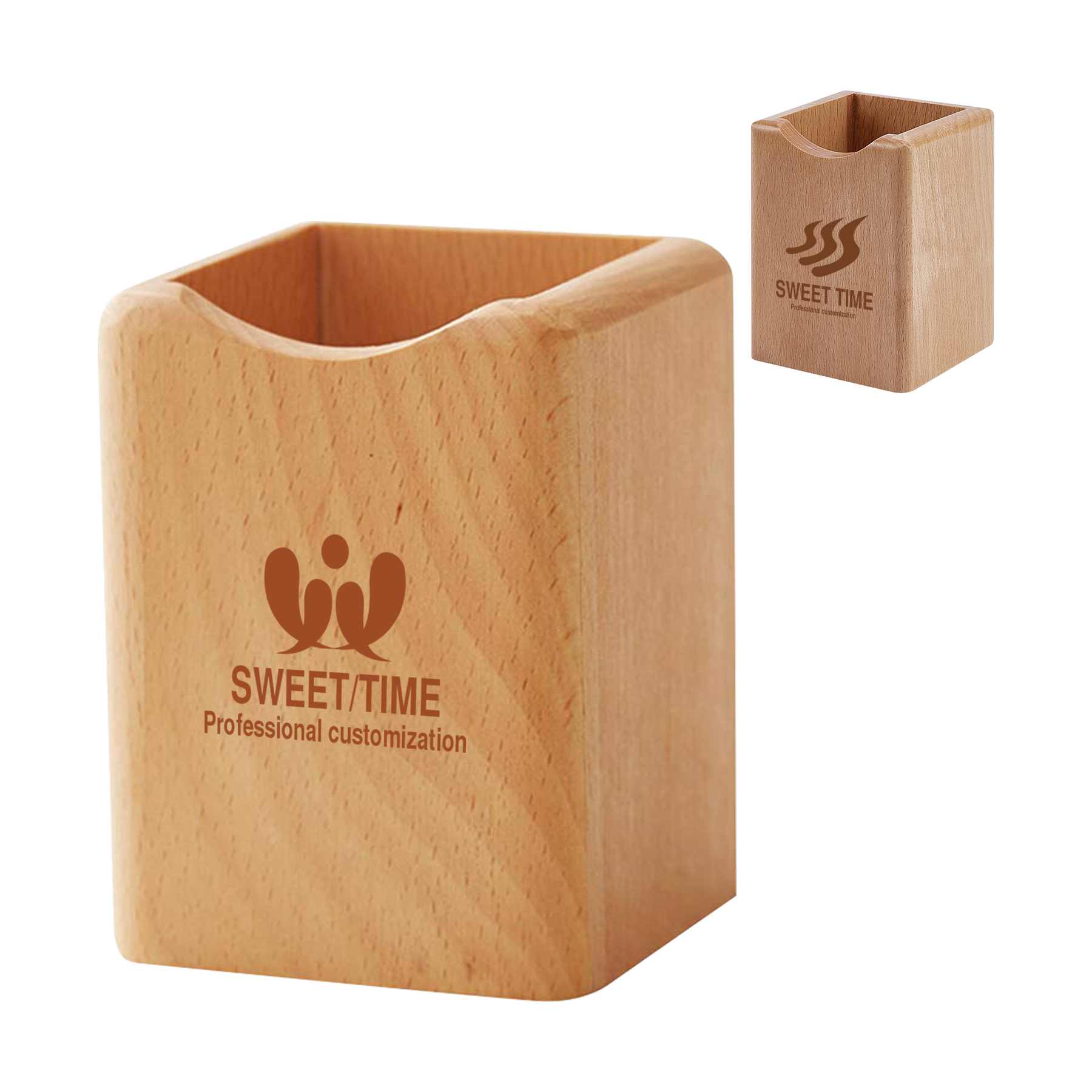 Wooden Pens Holder 3