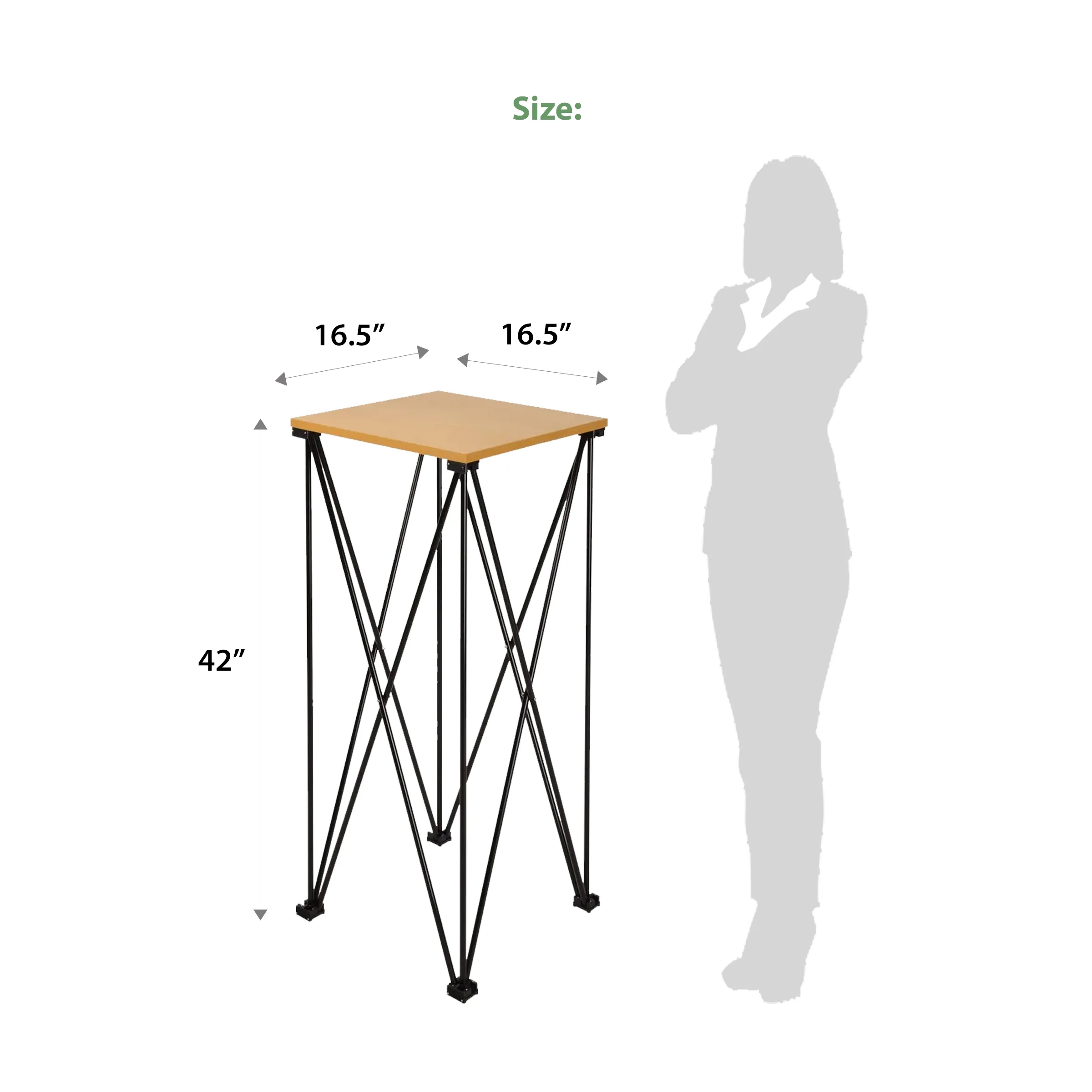 Straight Portable Podium - Hardware 3