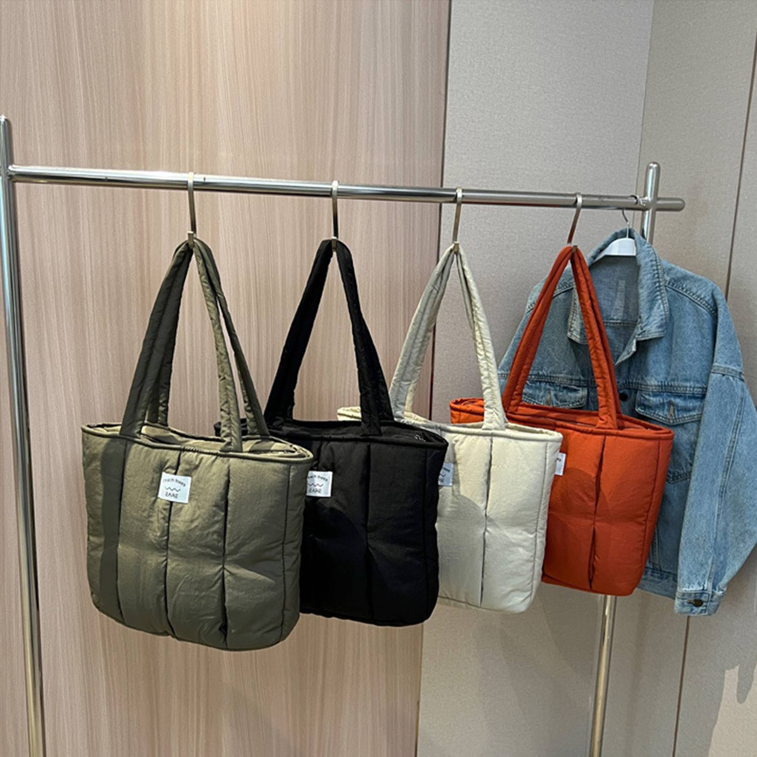 Puffer Tote Bag 1