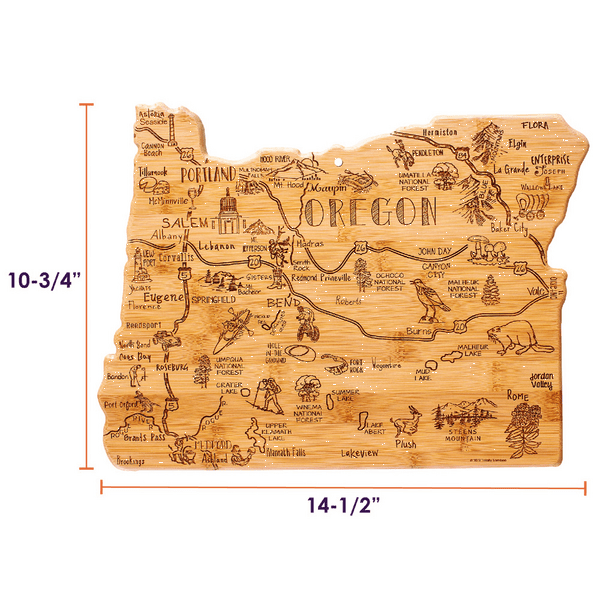 U.S. Destination Bamboo Cutting and Serving Boards 1108