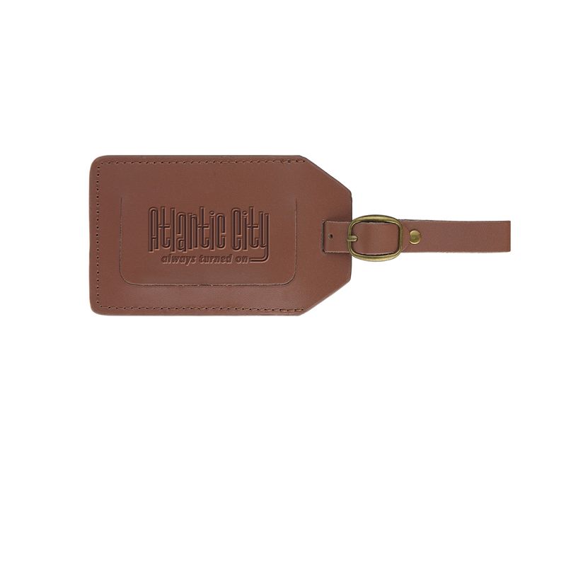Concord Leather Luggage Tag (English Tan)
