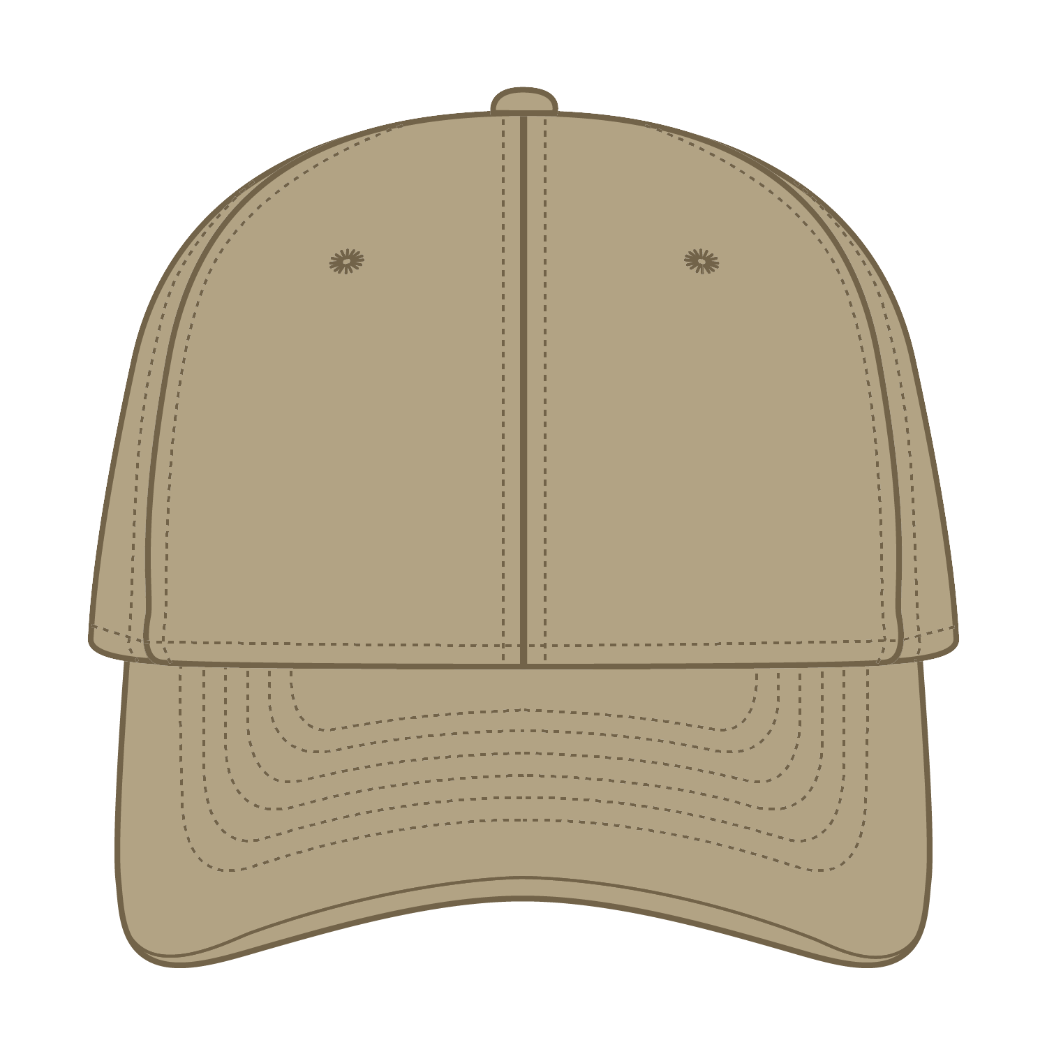 OTTO CAP® 6 Panel Low Profile Baseball Cap 24