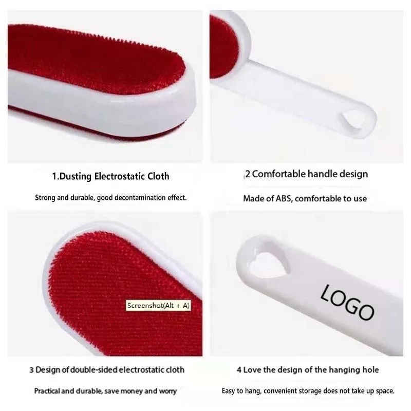 Double Sided Lint  Pet Hair Remover Brush 6