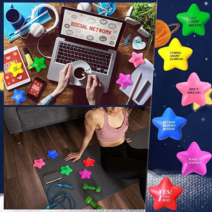 Mini Foam Star Stress Relief Ball 20