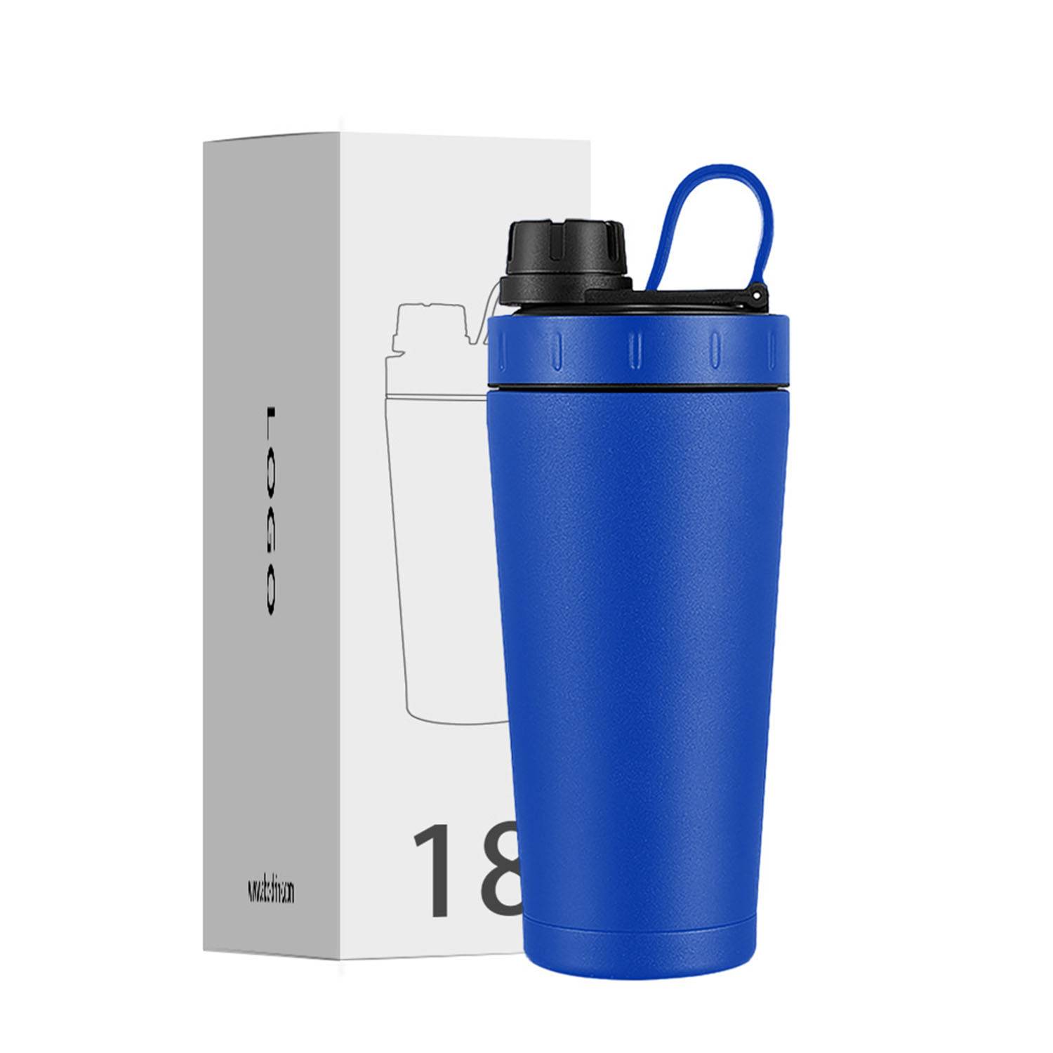 18oz stainless steel Large capacity with scale insulated cup 7