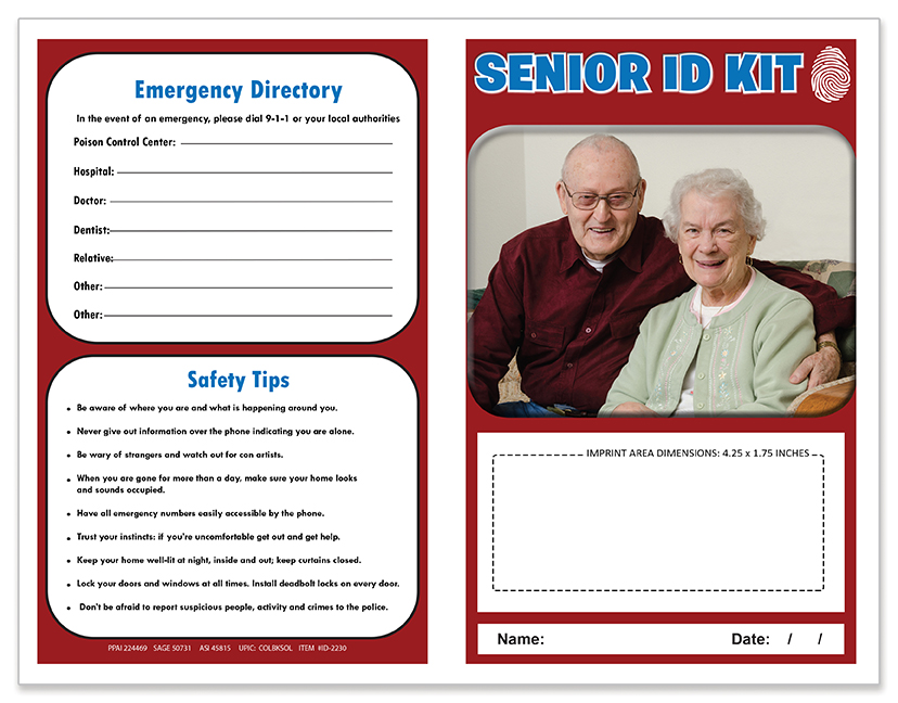 ID SAFETY KIT - Seniors 3