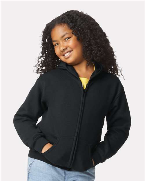 Youth Heavy Blend™ Full-Zip Hooded Sweatshirt - 18600B 37