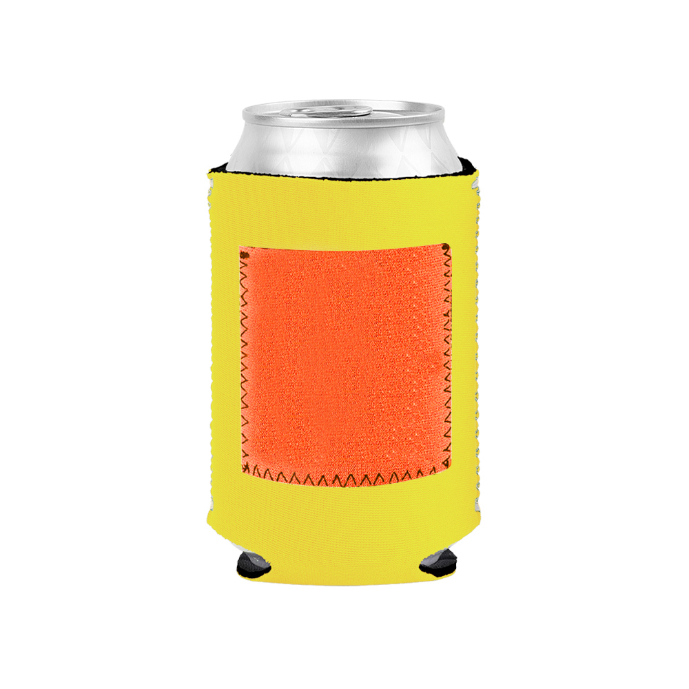 Collapsible Neoprene Can Cooler With Pocket 8