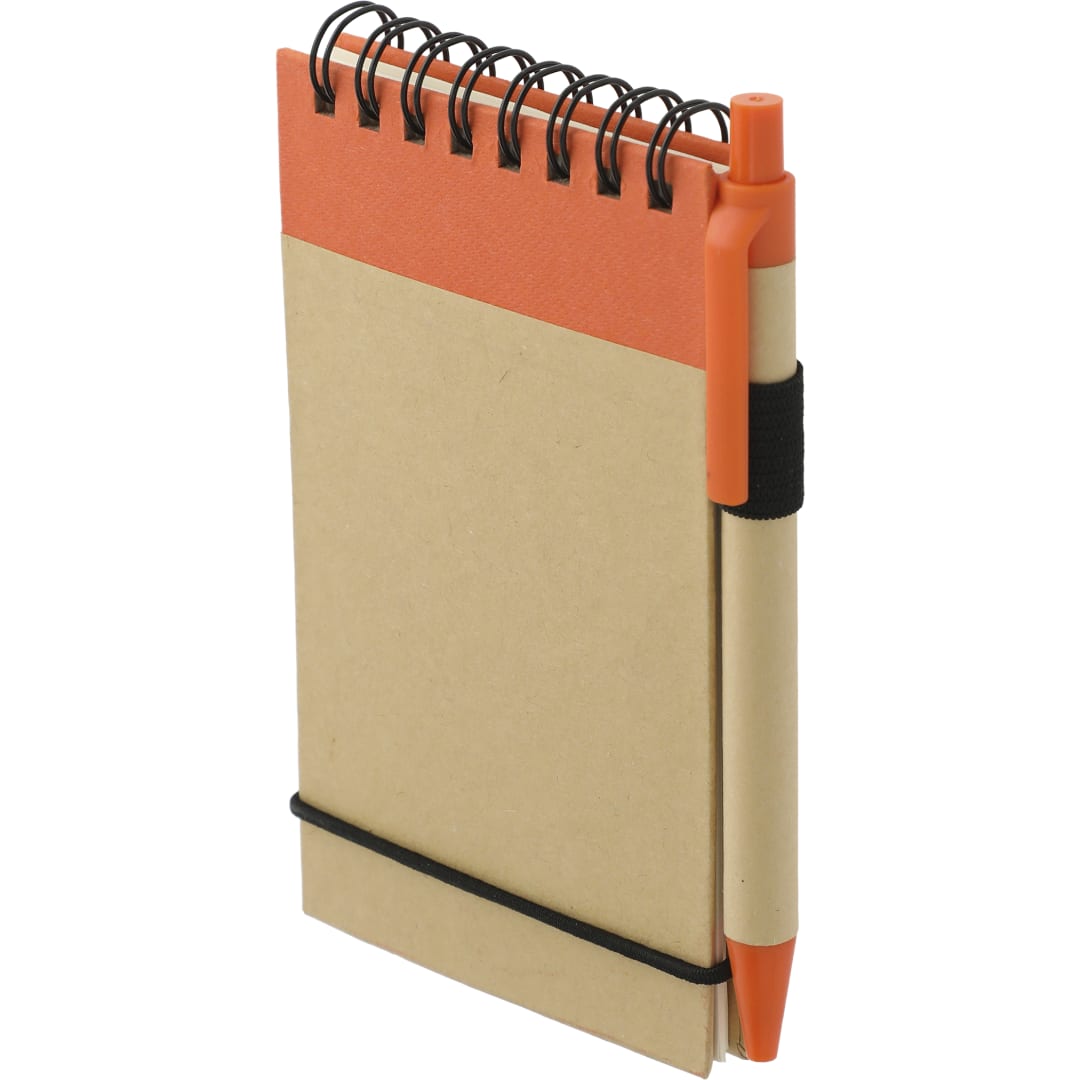 FSC® Mix 5" x 3" Recycled Jotter with Pen 2