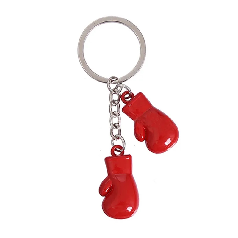 Creative Boxing Gloves Pattern Keychain 2